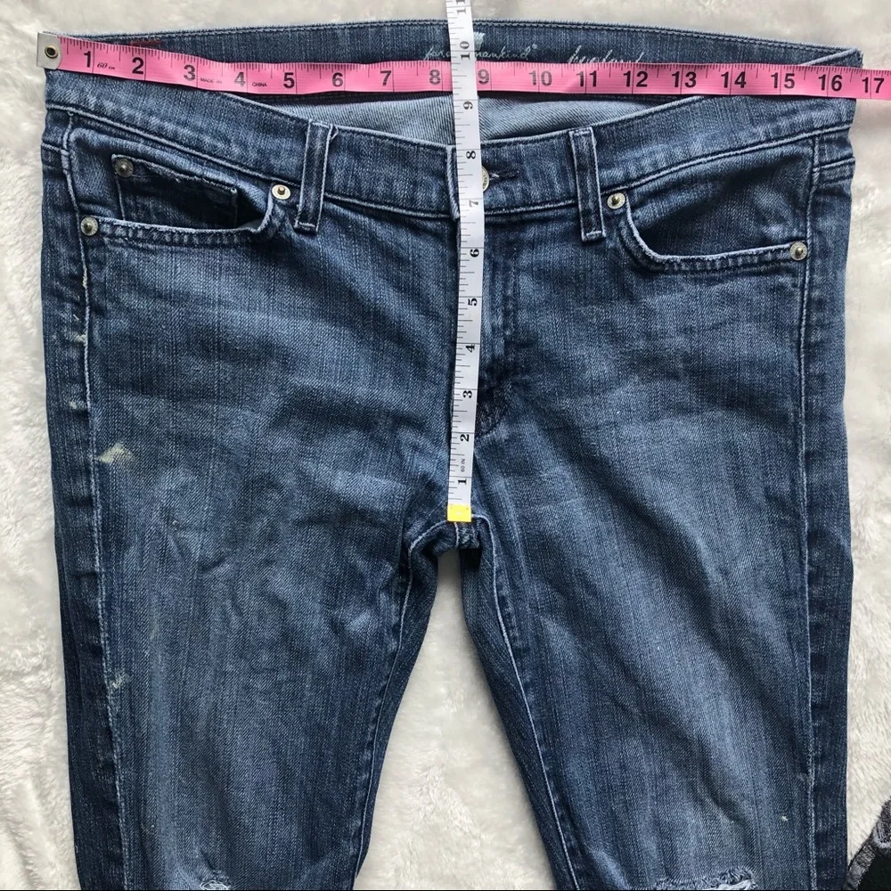 7FAM Distressed Jeans - Picture 4 of 15